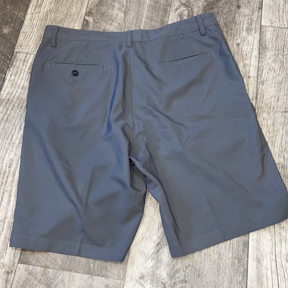 MENS GRAY ADIDAS SHORTS Climalite Performance - Picture 2 of 5